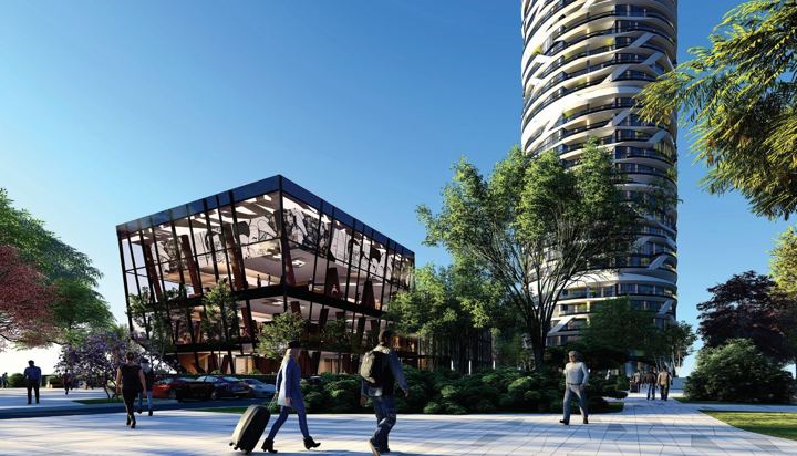 Stambeno-poslovni kompleks s kongresnim centrom, Marijin Dvor, Sarajevo