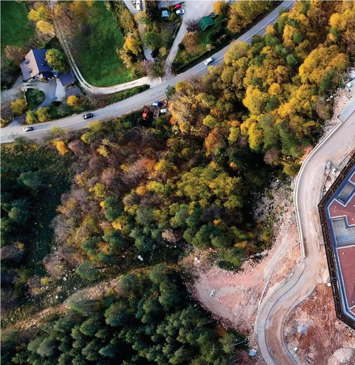 Vanjsko uređenje – Roof Gardens, Trebević, Sarajevo